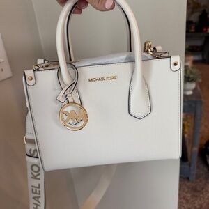 Michael Kors off white purse